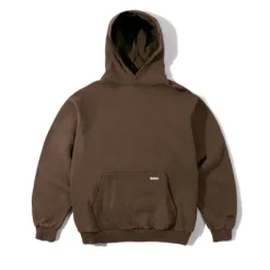 Basic Pullover Hood, Washed Brown
