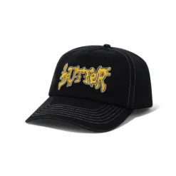 Blotch 5 Panel Cap, Black