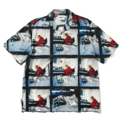 Bomb Shelter Rayon Shirt, Multi