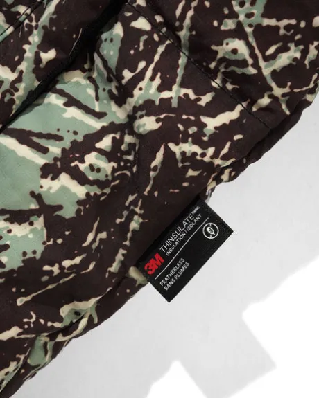 Endure Puffer Jacket, Woods Camo