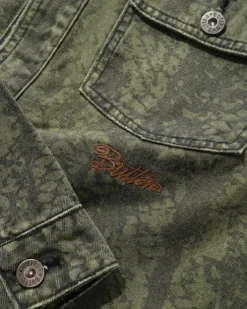 Garage Denim Jacket, Lowland Camo