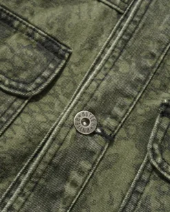 Garage Denim Jacket, Lowland Camo