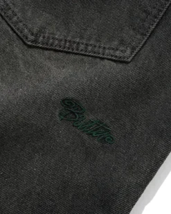 Garage Denim Shorts, Faded Black