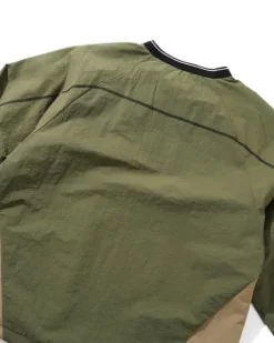 Glint Pullover Training Jacket, Sage / Earth