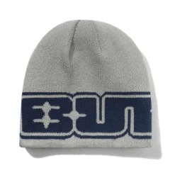 Glint Reversible Skully Beanie, Navy / Grey