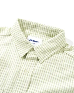 Grid S/S Shirt, Green