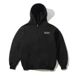 Internationale Zip-Thru Hood, Black