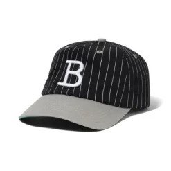 League Baseball Cap, Black / Grey