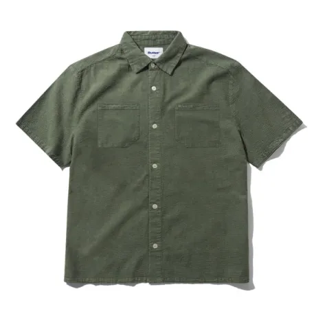 Overdye Seersucker S/S Shirt, Army