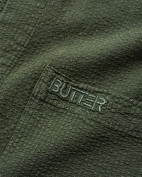 Overdye Seersucker S/S Shirt, Army