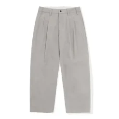 Pleated Trousers, Washed Light Grey