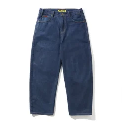 Relaxed Denim Jeans, Dark Indigo