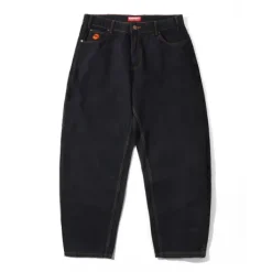 Santosuosso Denim Jeans, Stonewash Black