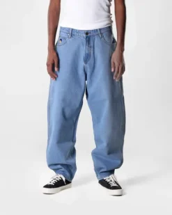 Santosuosso Denim Jeans, Washed Indigo