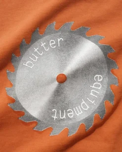 Saw Blade Tee, Rust