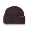 Tall Wharfie Beanie, Chocolate