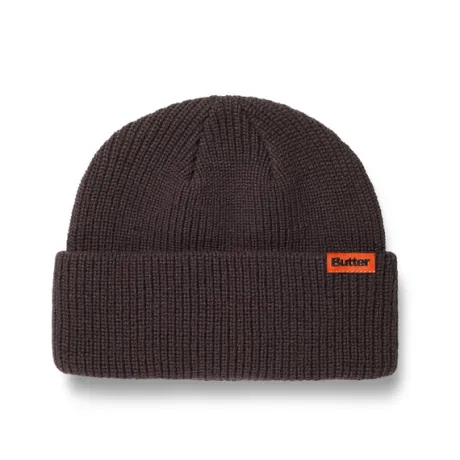 Tall Wharfie Beanie, Chocolate
