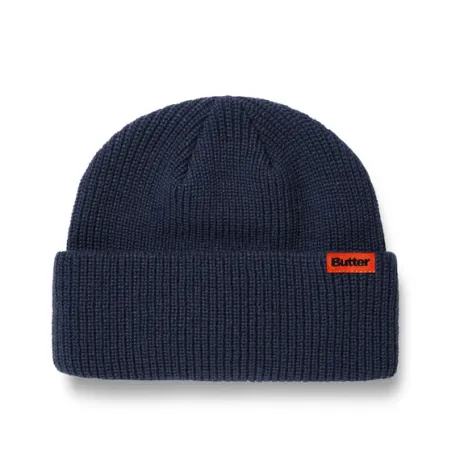 Tall Wharfie Beanie, Navy