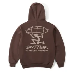 Terrain Pullover Hood, Brown