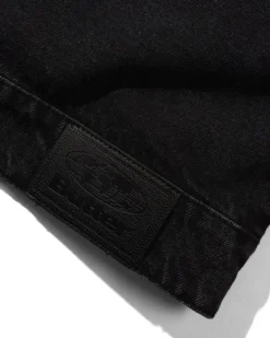 Trucker Denim Jacket, Washed Black